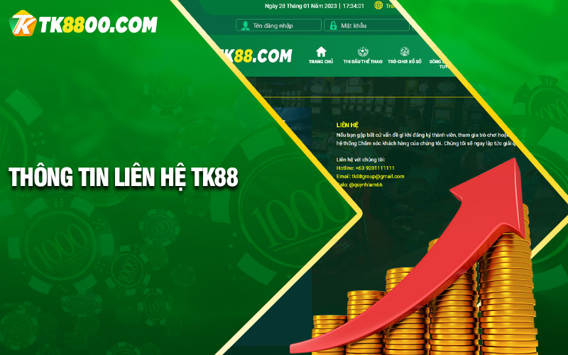 Liên Hệ Tk88 - Những thông tin nhà cái Tk88 1 Dịch vụ liên hệ CSKH TK88 chuyên nghiệp