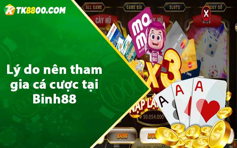 Binh88 - Giới Thiệu Sân Chơi Cá Cược Uy Tín Năm 2023 7 Lý do nên tham gia cá cược tại Binh88