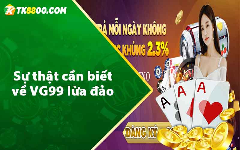 VG99 Lừa Đảo - Sự Thật Hay Chỉ Là Tin Đồn Thất Thiệt? 6 Sự thật cần biết về VG99 lừa đảo