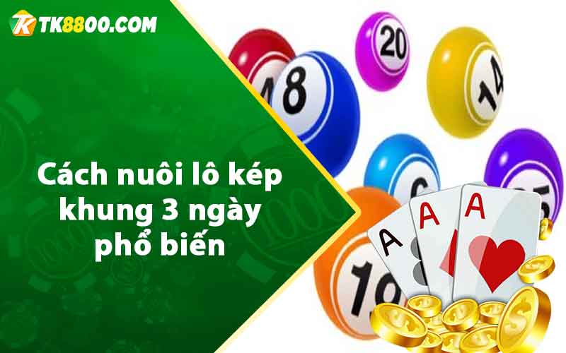 Nuôi Lô Kép Khung 3 Ngày - Dự Đoán Soi Cầu Lô Siêu Chuẩn 6 Cách nuôi lô kép khung 3 ngày phổ biến