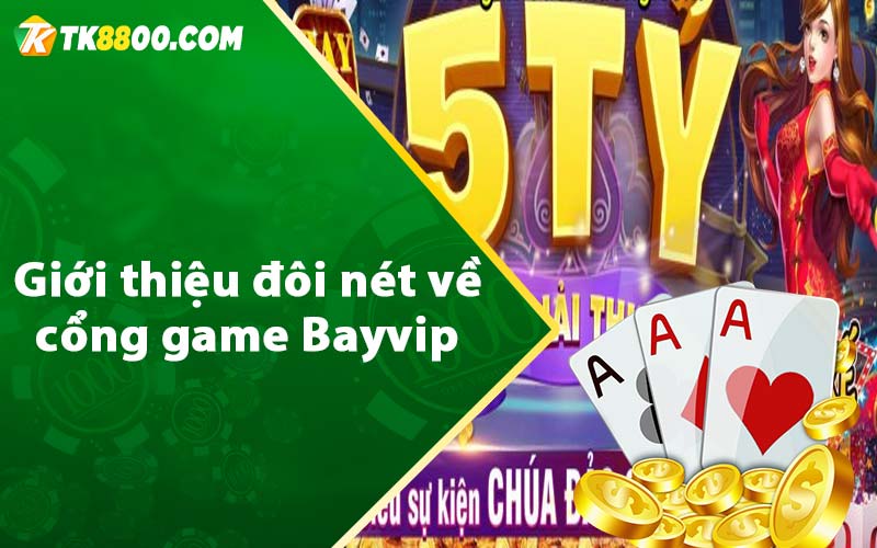 Bayvip - Cổng Game Bài Đổi Thưởng Hấp Dẫn Tại Việt Nam 5 Giới thiệu đôi nét về cổng game Bayvip