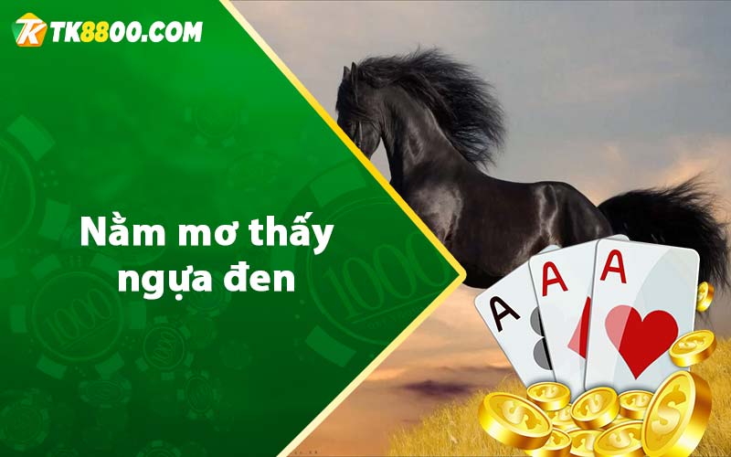Mơ Thấy Ngựa - Bật Mí Điềm Báo Mang Đến Tốt Hay Xấu? 6 Nằm mơ thấy ngựa đen