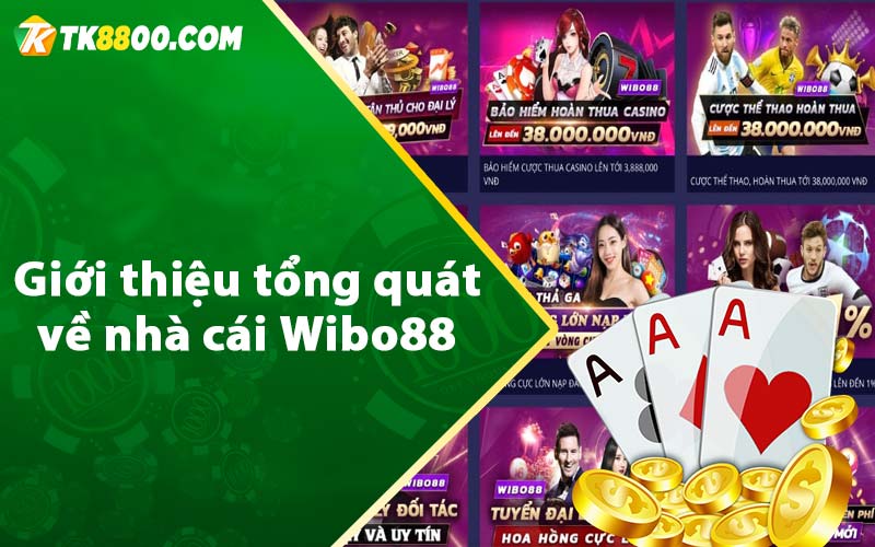 Wibo88 - Chào Mừng Hội Viên Mới Đăng Ký Tặng Ngay 88k 5 Giới thiệu tổng quát về nhà cái Wibo88