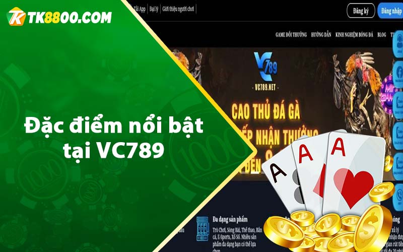 VC789 - Nhà Cái Casino Uy Tín Hàng Đầu Châu Á 6 Đặc điểm nổi bật tại VC789